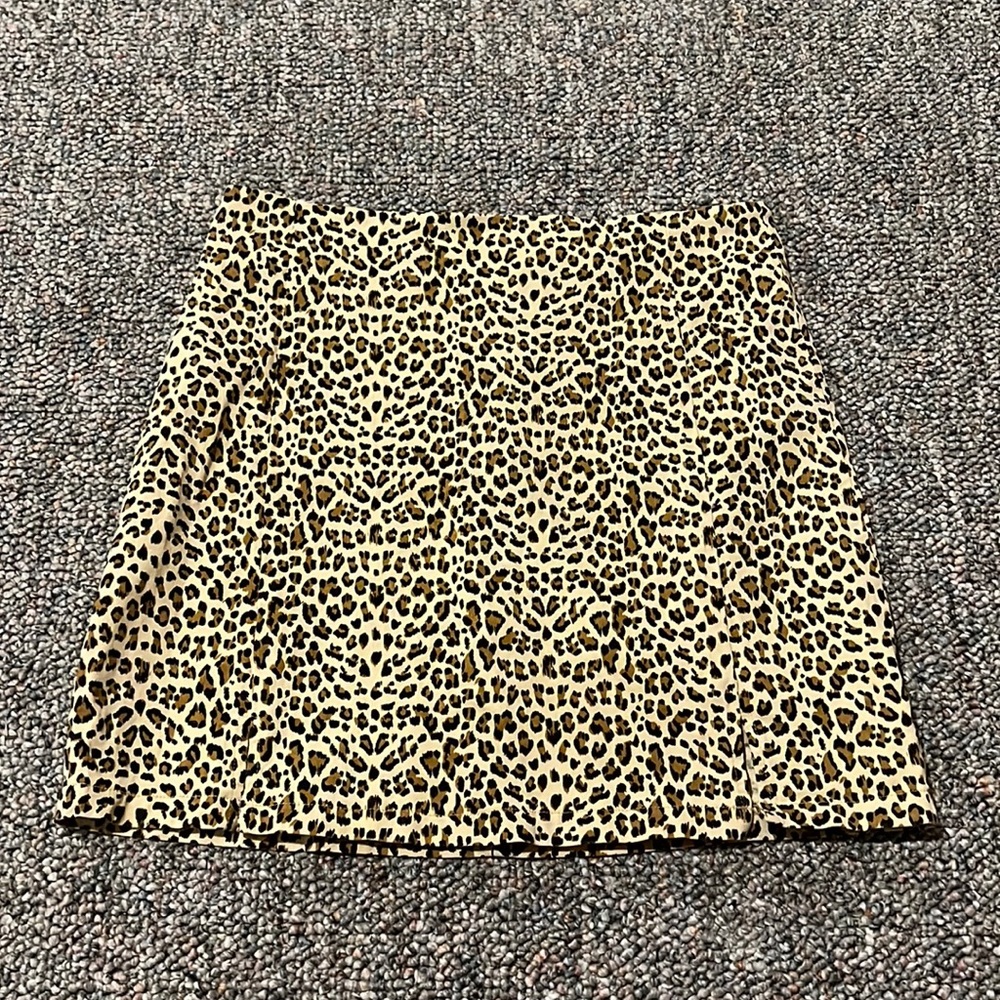 Leopard Print skirt
